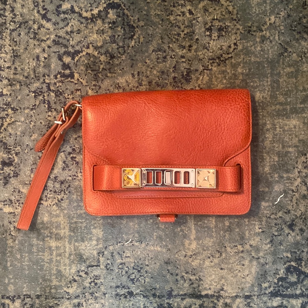 Proenza Shouler wristlet brown ps11 never used